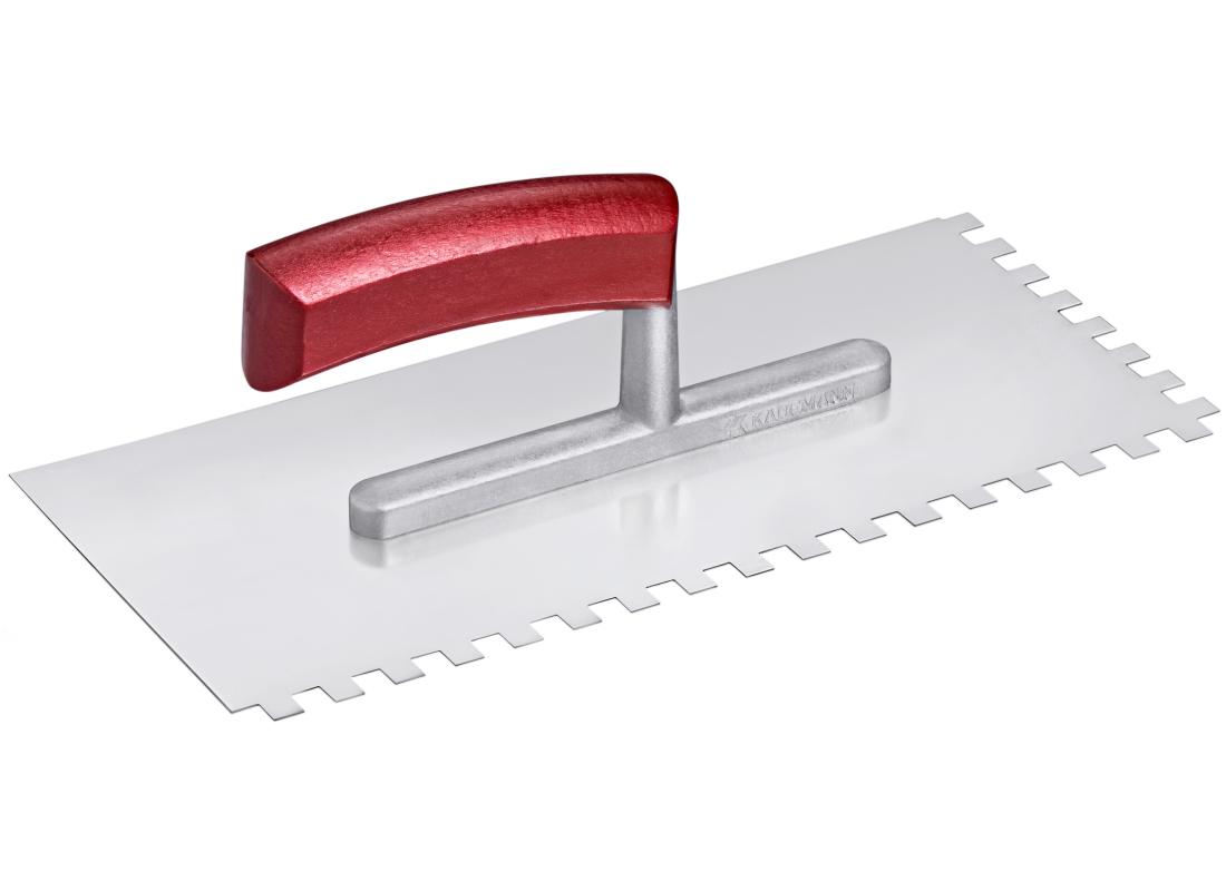 Glättekelle gezahnt. E 6