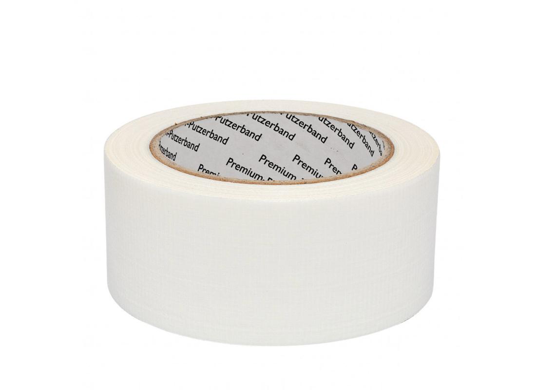 Premium Putzerband weiß, 38mm x 33m