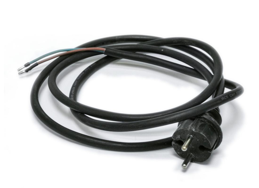Zuleitung, Gummi, Stecker vergossen