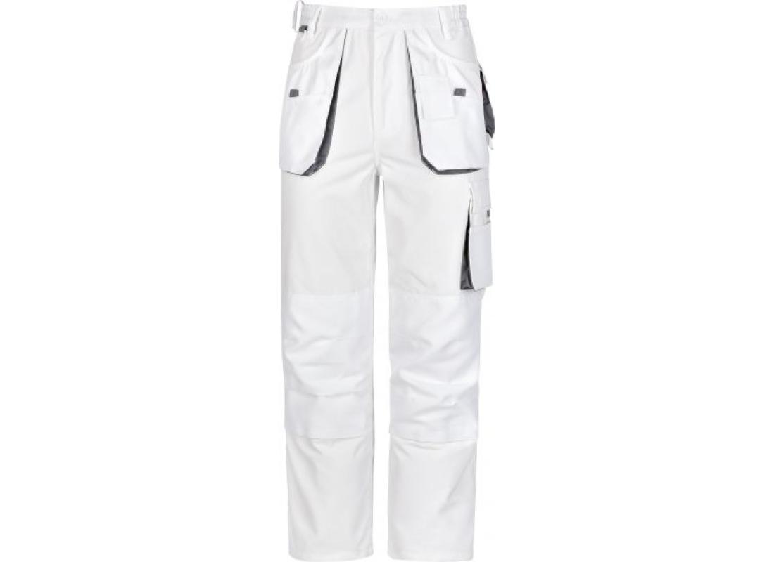 Bundhose weiß/grau